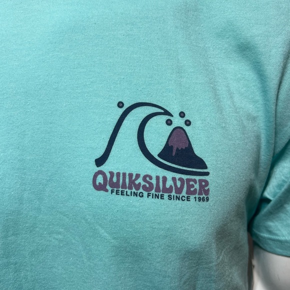 Quiksilver Mellow Tone Mod Woven men L T-shirt new NWT - Picture 6 of 12